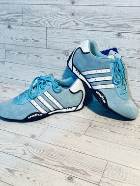 Adidas Women’s Adi Racer Low Goodyear Sneakers – Light Blue
